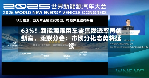 63%！新能源乘用车零售渗透率再创新高	，乘联分会：市场分化态势将延续-第2张图片