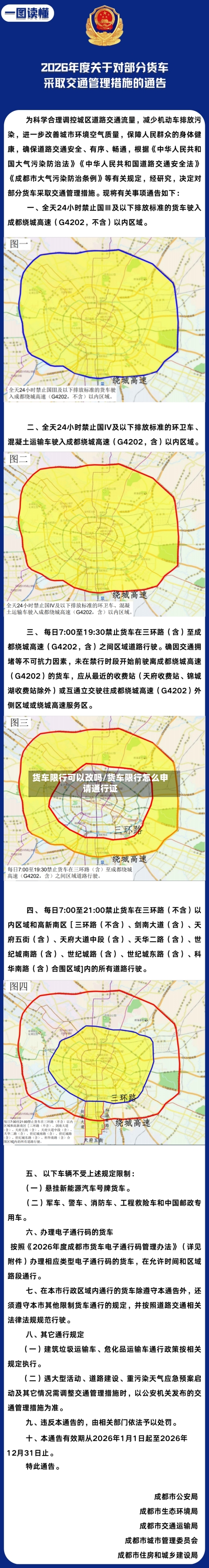 货车限行可以改吗/货车限行怎么申请通行证-第2张图片