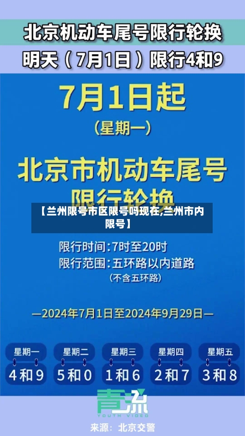 【兰州限号市区限号吗现在,兰州市内限号】-第2张图片