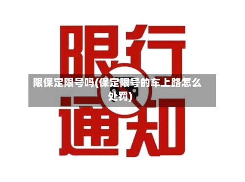 限保定限号吗(保定限号的车上路怎么处罚)