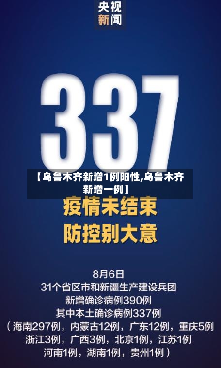 【乌鲁木齐新增1例阳性,乌鲁木齐新增一例】-第3张图片
