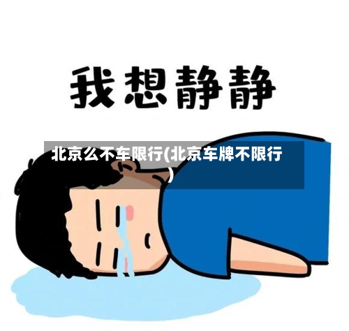 北京么不车限行(北京车牌不限行)