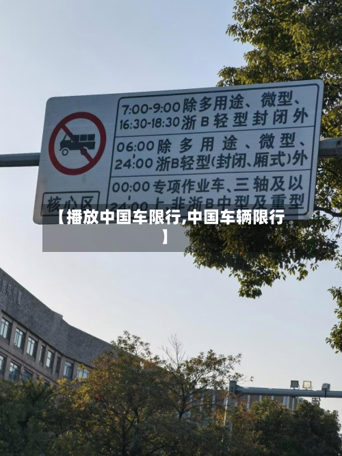 【播放中国车限行,中国车辆限行】-第3张图片