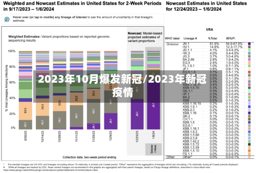 2023年10月爆发新冠/2023年新冠疫情