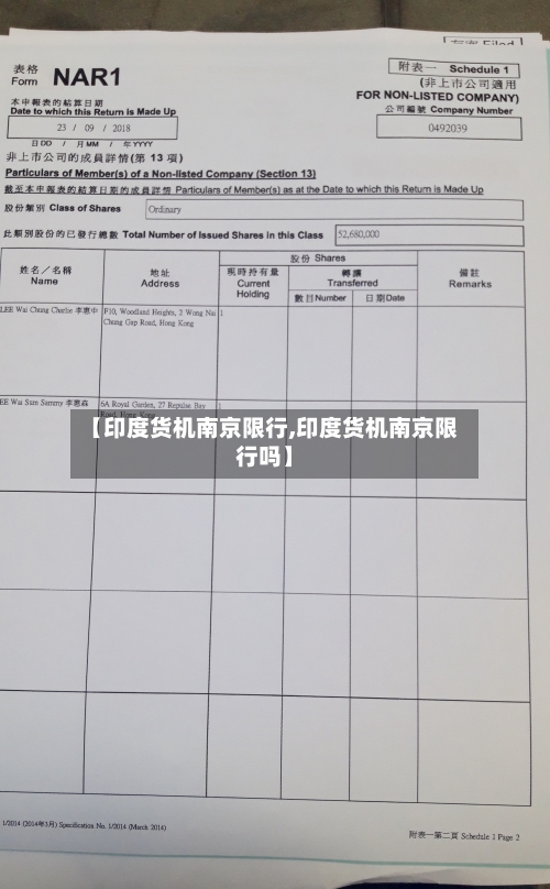 【印度货机南京限行,印度货机南京限行吗】-第2张图片
