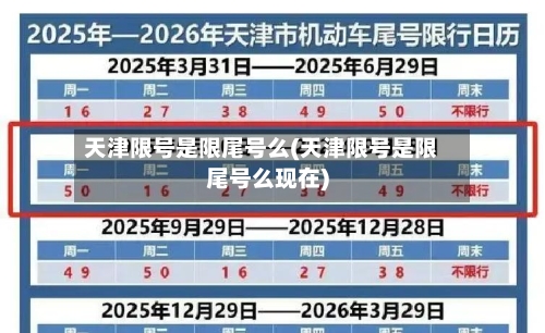 天津限号是限尾号么(天津限号是限尾号么现在)