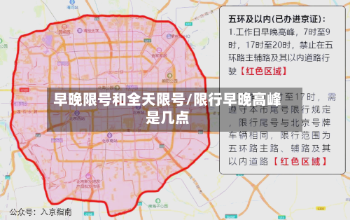 早晚限号和全天限号/限行早晚高峰是几点-第2张图片