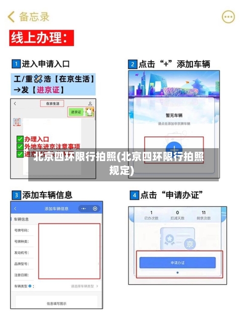 北京四环限行拍照(北京四环限行拍照规定)-第3张图片