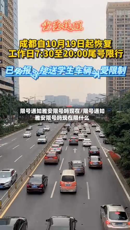 限号通知雅安限号吗现在/限号通知雅安限号吗现在限什么-第2张图片