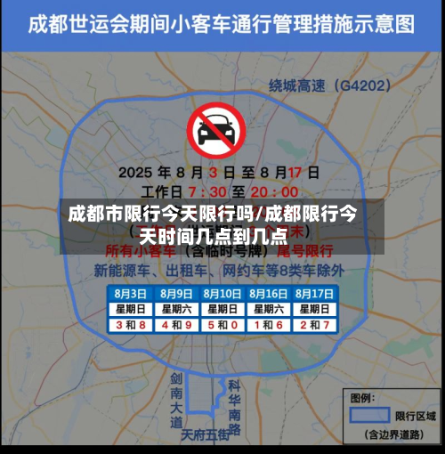 成都市限行今天限行吗/成都限行今天时间几点到几点